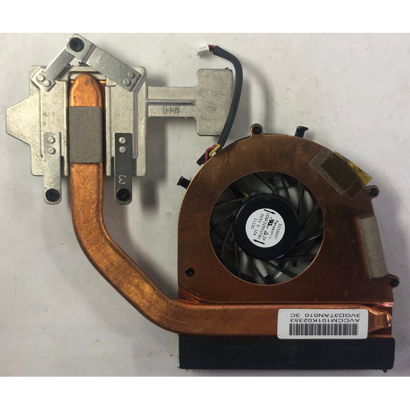 Sony VAIO VPCS111FM Notebook UDQF2ZR51FQU Cooling Fan & Heatsink Assembly- 3VGD3TAN010