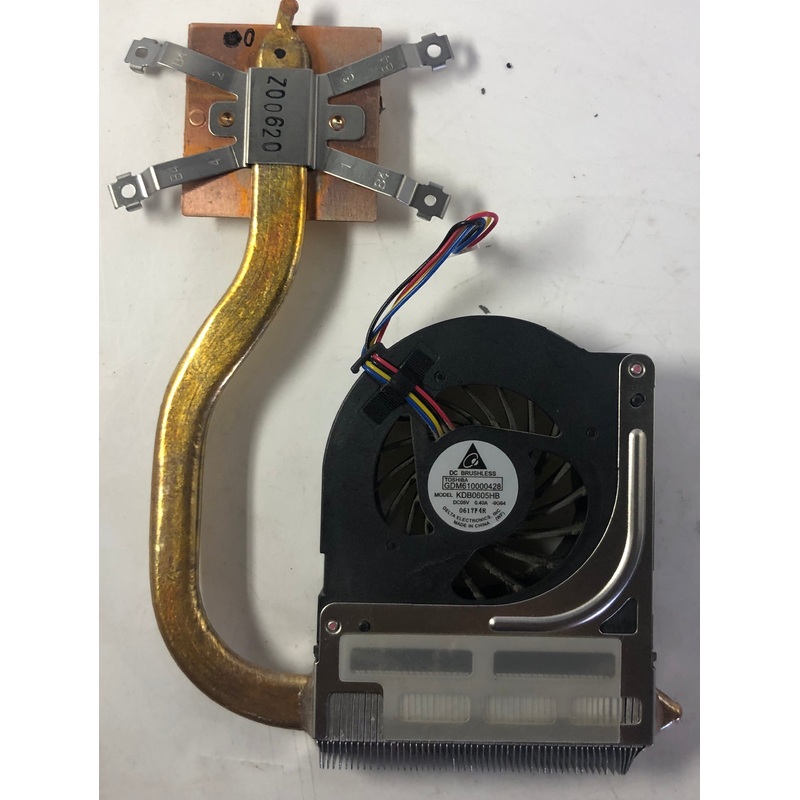 Toshiba Tecra A11 Laptop KDB060HB Cooling Fan & Heatsink Assembly- GDM610000428