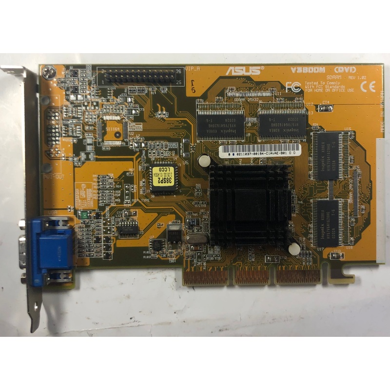 Asus V3800 32MB AGP Graphics Card- 176148321