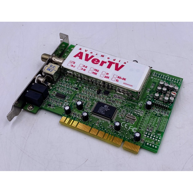 AVerMedia TV Tuner Card AVerTV 302AAAGD, PCI, Analog Capture