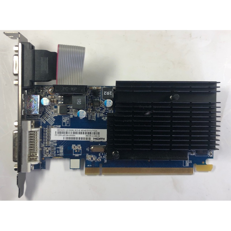 Sapphire Radeon HD 5450 1GB DDR3 PCI-E Graphics Card- 299-AE164-000SA