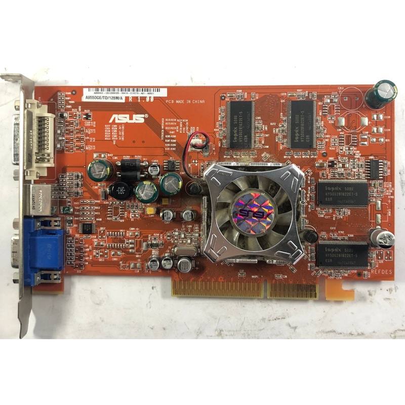 Asus Radeon 9950 128MB AGP Graphics Card- A9550GE/TD/128M/A