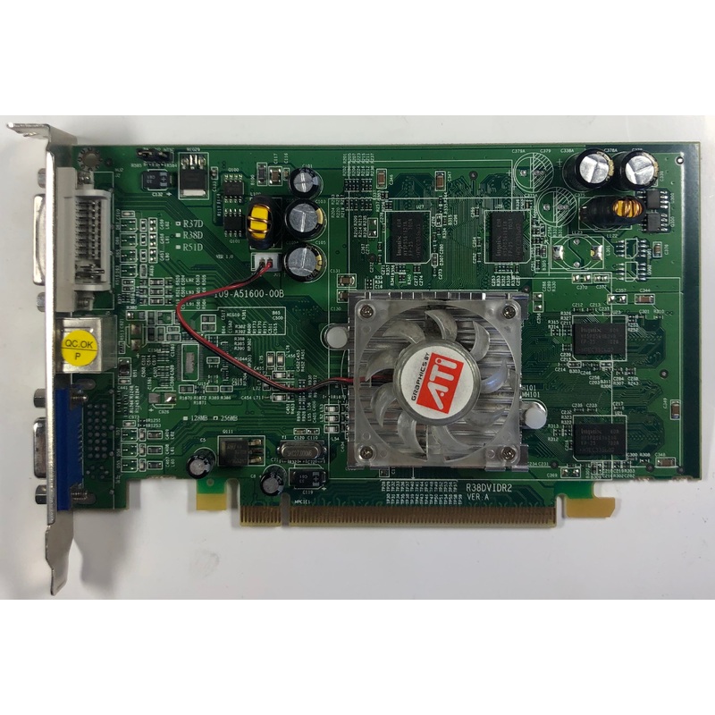 ATI Radeon X1050 256MB DDR PCI-E Graphics Card- R38DVIDR2