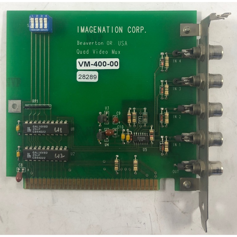 Imagenation Corp VM-400-00 Quad Port RCA Connector
