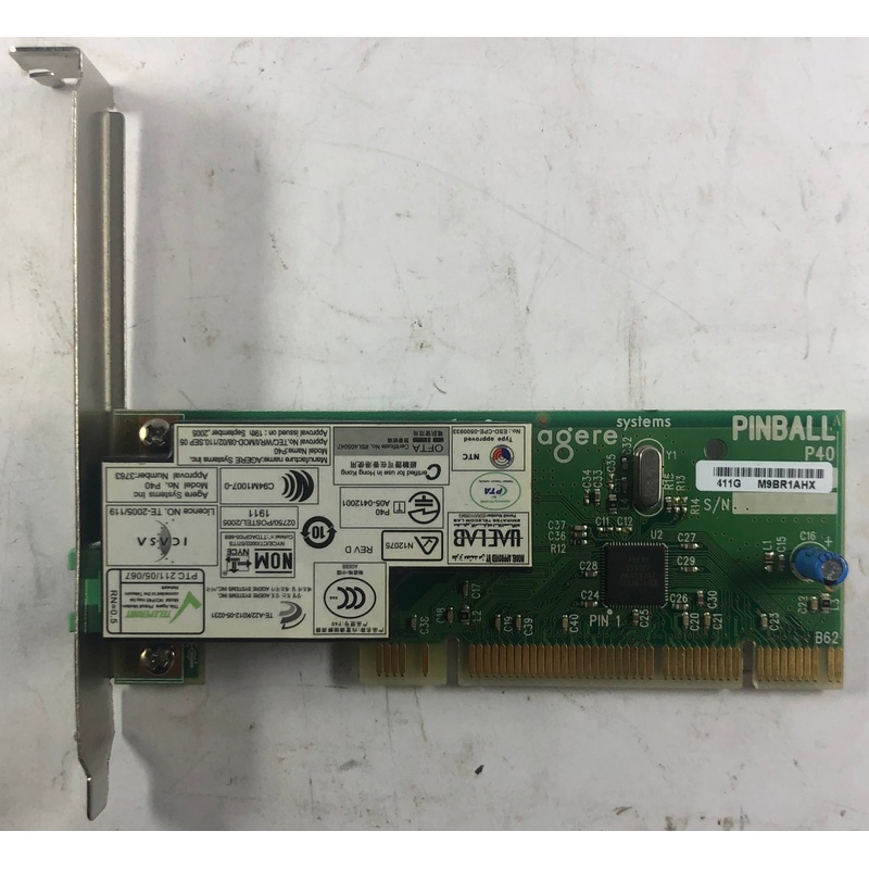Agere Pinball P40 56K PCI Modem Card