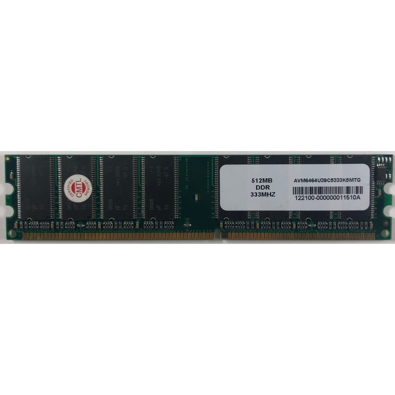 Avant AVM6464U39C5333K5-MTG 512MB DDR Desktop RAM Memory