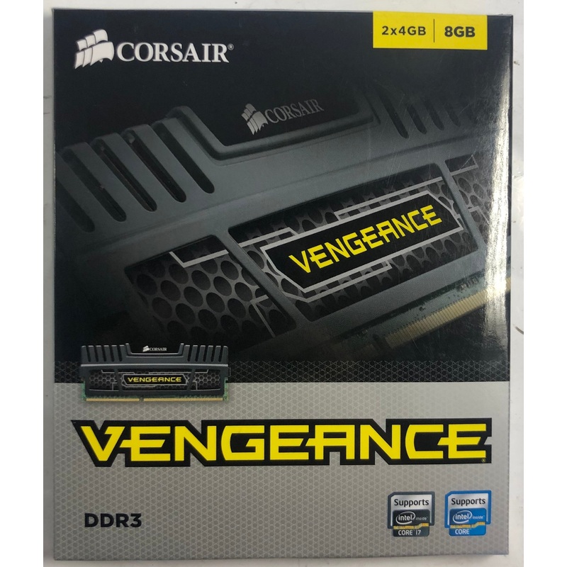 Corsair Vengeance 8GB DDR3 Desktop RAM Memory- CMZ8GX3M2A1600C9