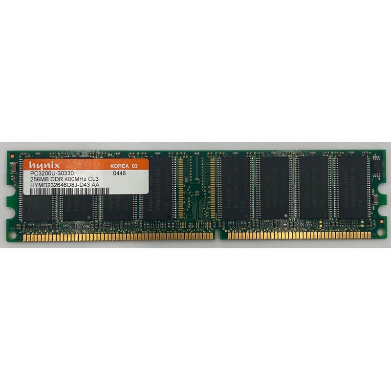 Hynix HYMD232646D8J-D43 256MB DDR Desktop RAM Memory