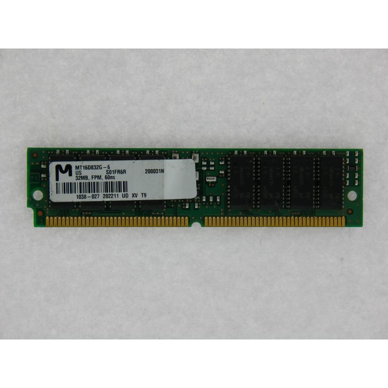 Micron MT16D832G-6 32MB SIMM Destop RAM Memory