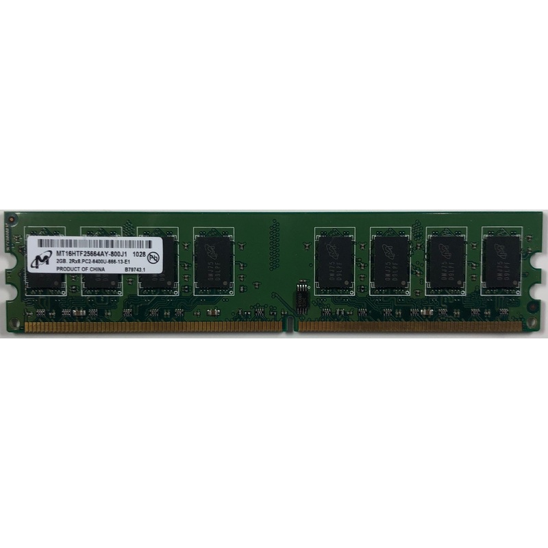 Micron MT16HTF25664AY-800J1 2GB DDR2 Desktop RAM Memory