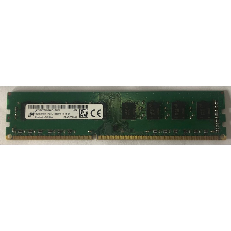 Micron MT16KTF1G64AZ-1G6P1 8GB DDR3 Desktop RAM Memory