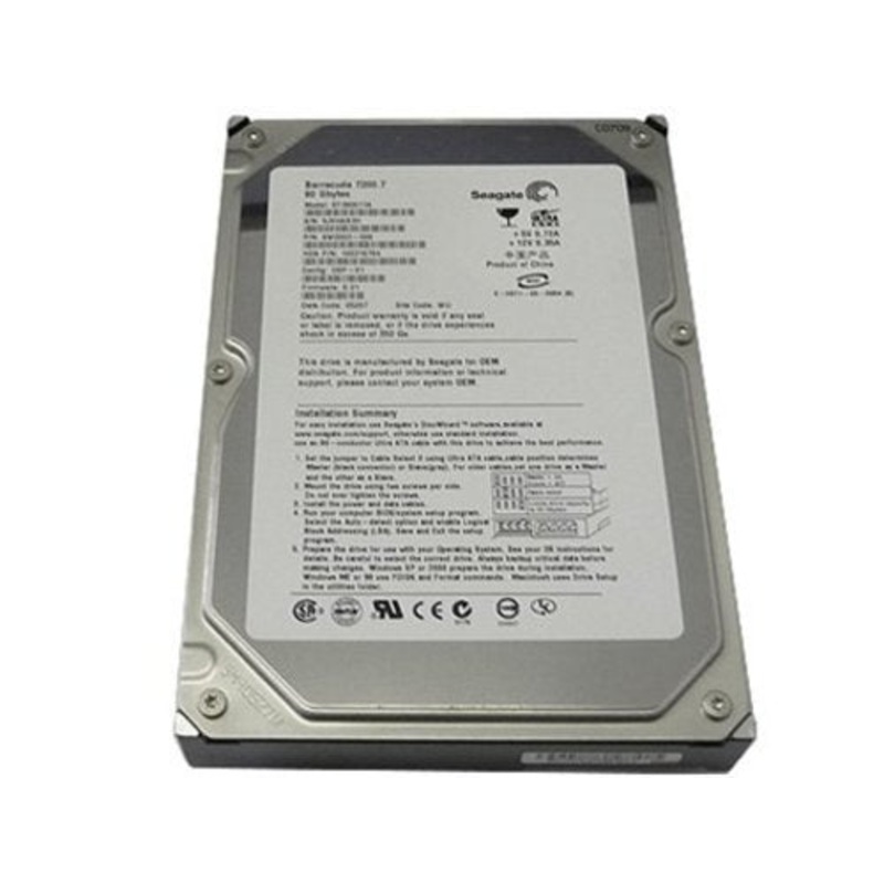 Seagate Barracuda 7200.7 ST380011A 80GB IDE Hard Drive- MC505