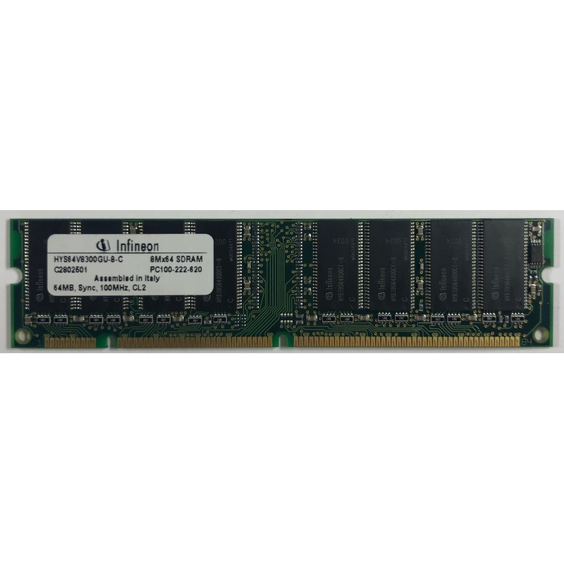 Siemens HYS64V16220GU-8 128MB Desktop RAM Memory