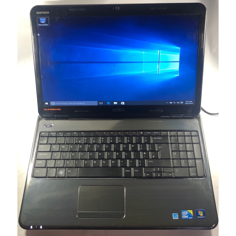 Dell Inspiron N5010 Laptop- 500GB HDD, 4GB RAM, Intel i3 CPU, Windows 10 Pro