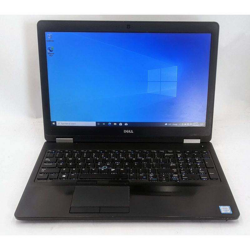 Dell Latitude E5570 Laptop- 240GB SSD, 8GB RAM, Intel i5 CPU, Windows 10 Pro