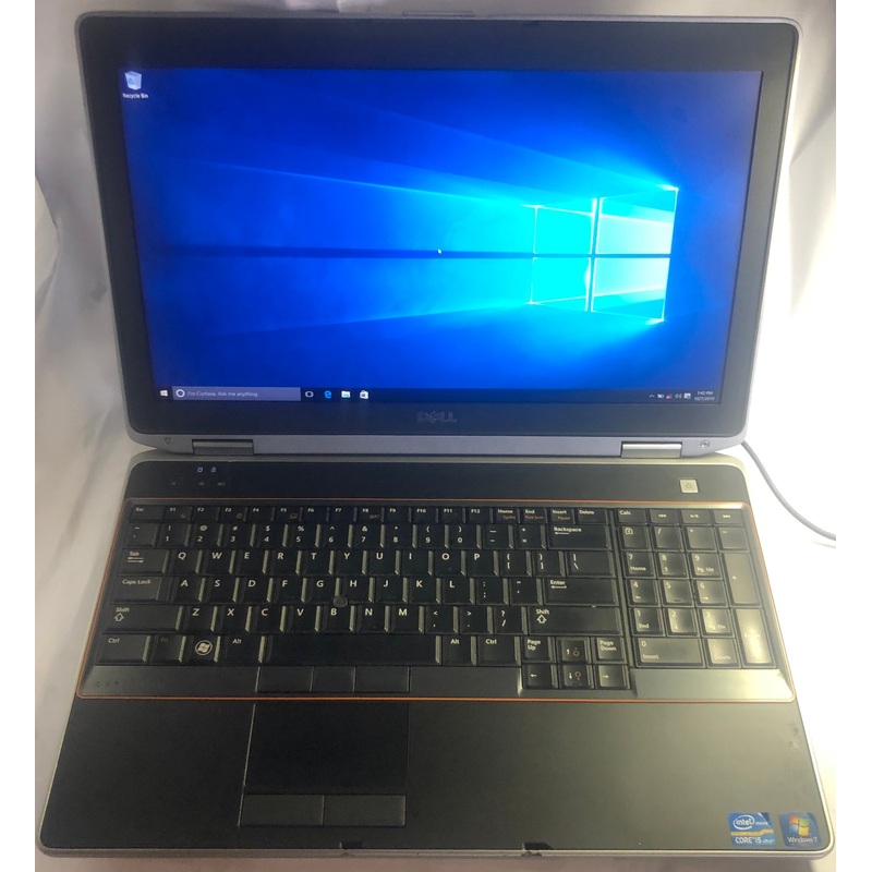 Dell Latitude E6520 Laptop- 250GB, 4GB RAM, Intel i5 CPU, Windows 10 Pro