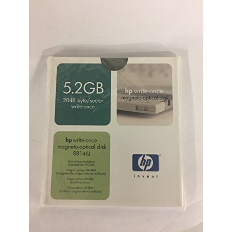 HP 5.2GB Write-Once Magnet Optical Disk-88146J