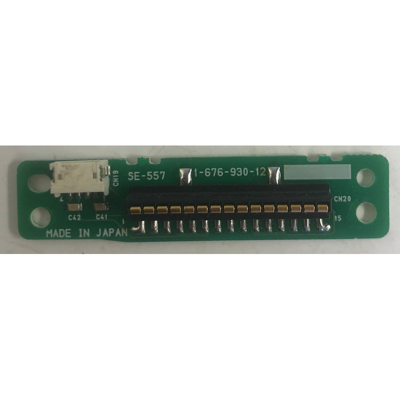 Sony DE845 Home Audio/Video Receiver SE-557 Port Board- 1-676-930-12