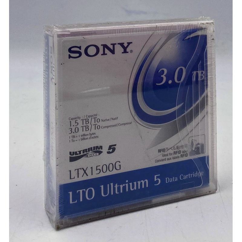 Sony LTX1500G LTO Ultrium 5 Data Cartridge 1.5TB/3.0TB