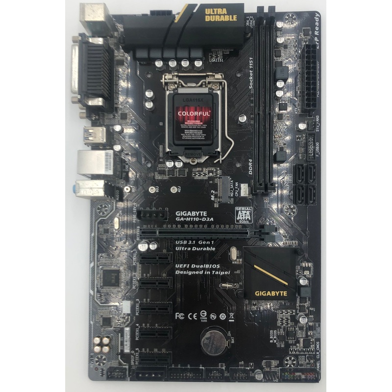 Gigabyte GA-H110-D3A Desktop ATX Motherboard