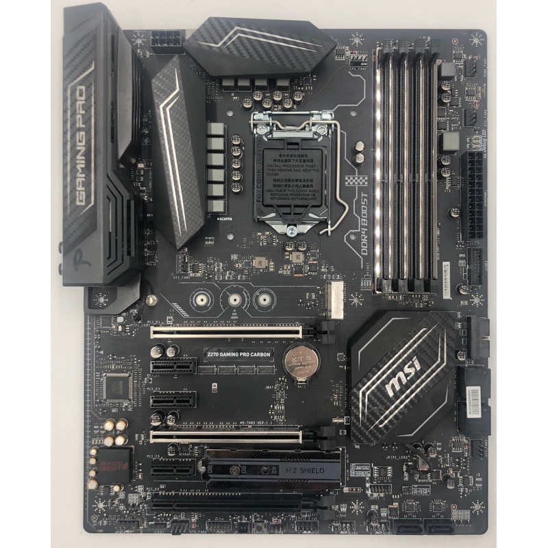 MSI Z270 GAMING PRO CARBON ATX Desktop Motherboard