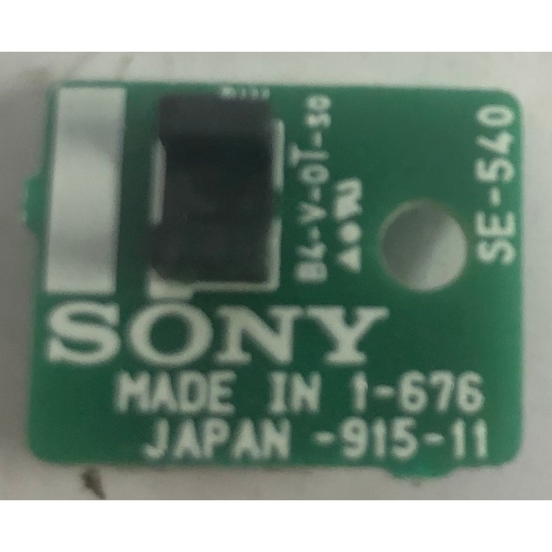 Sony DE845 Home Audio/Video Receiver SE-540 Port Board- 1-676-915-11