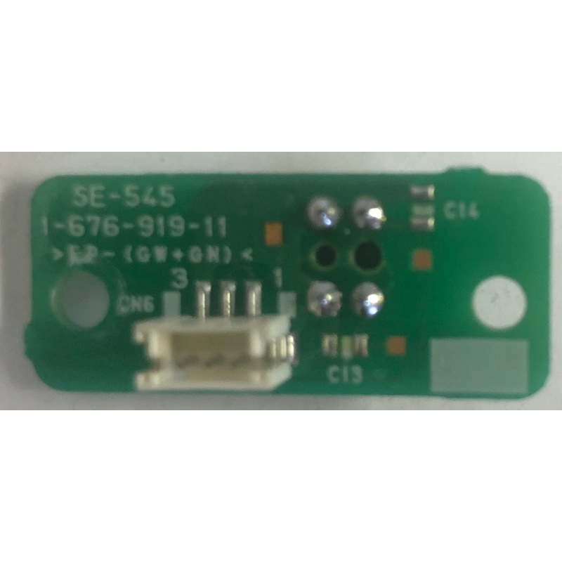 Sony DE845 Home Audio/Video Receiver SE-545 Port Board- 1-676-919-11