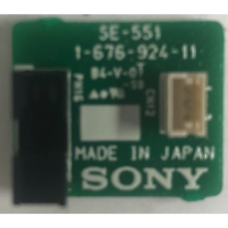 Sony DE845 Home Audio/Video Receiver SE-551 Port Board- 1-676-924-11