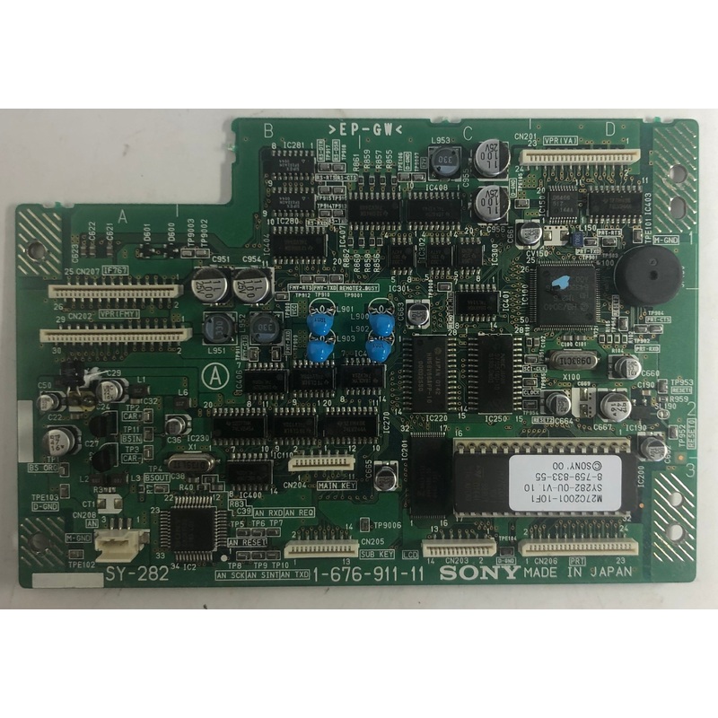 Sony DE845 Home Audio/Video Receiver SY-282 Board- 1-676-911-11