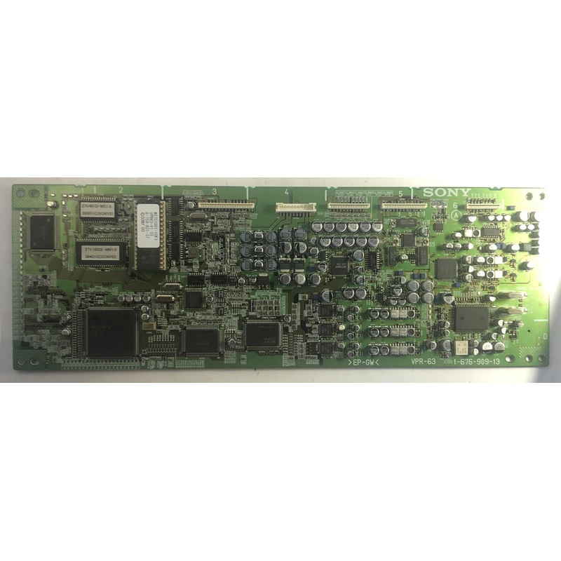 Sony STRDE8 A/V Receiver VPR-63 Main Board- 1-676-909-13