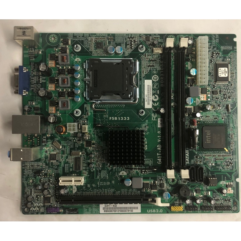 Acer Aspire X1920 Desktop G41T-AD Motherboard- MB.SG807.001