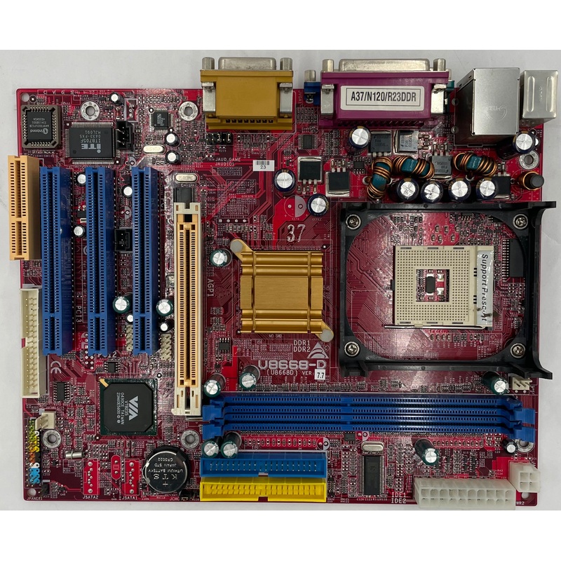 Biostar U8668-D Desktop micro ATX Motherboard