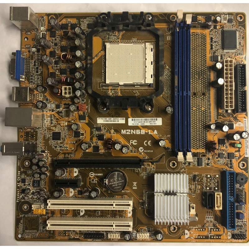 Compaq Presario SR5223WM Desktop M2N68-LA Motherboard- 5189-0465
