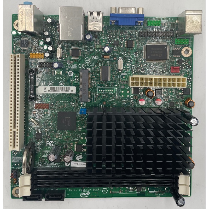 Intel D510MO Desktop Motherboard- E76523-403