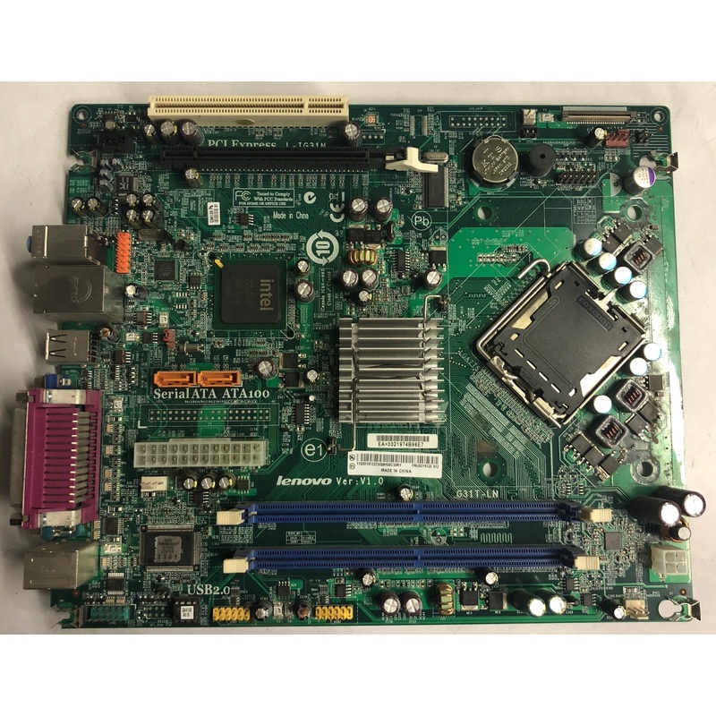 Lenovo ThinkCentre M57e Desktop G31T-LN Motherboard- 53Y5125
