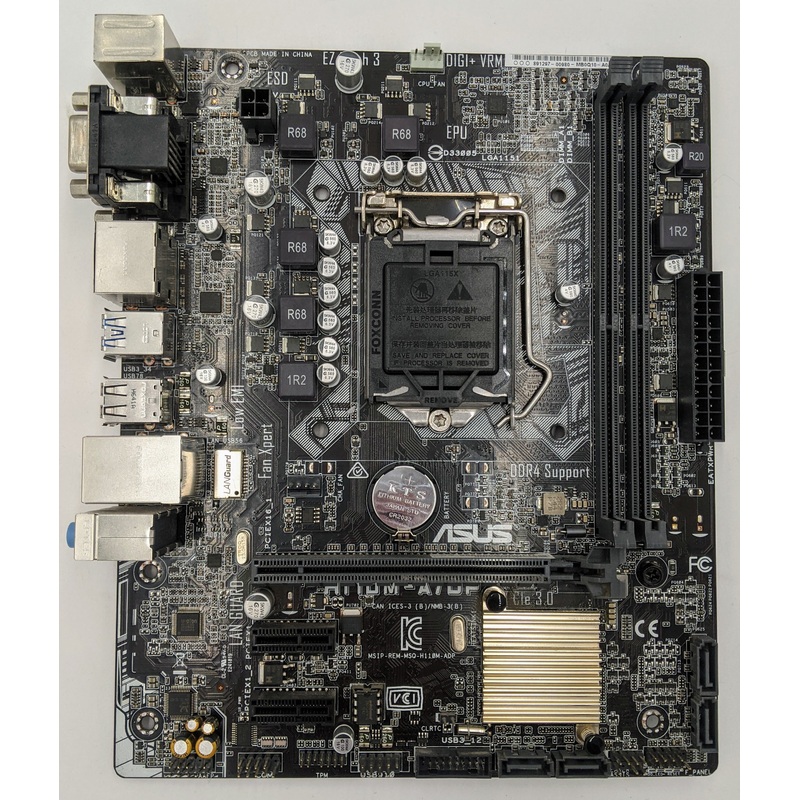 Asus H110M-A/DP Desktop micro-ATX Motherboard