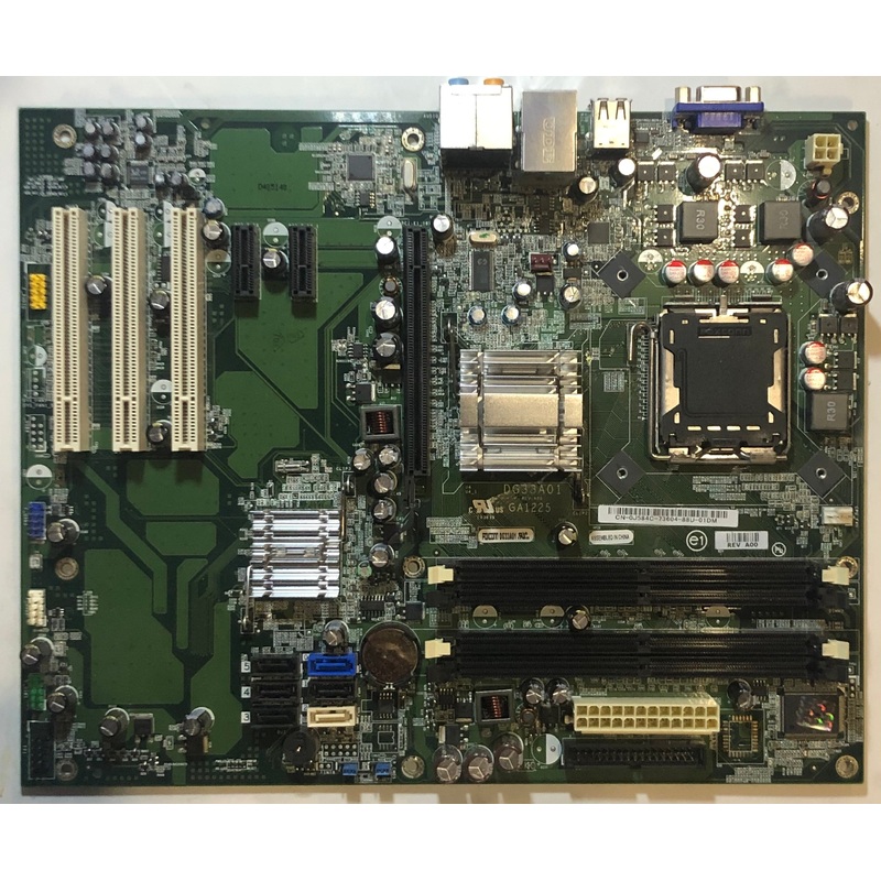 Dell Vostro 410 Desktop DG33A01 Motherboard- J584C