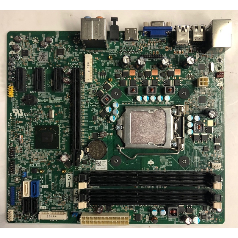 Dell XPS 8500 Desktop DH77M01 Motherboard- NW73C