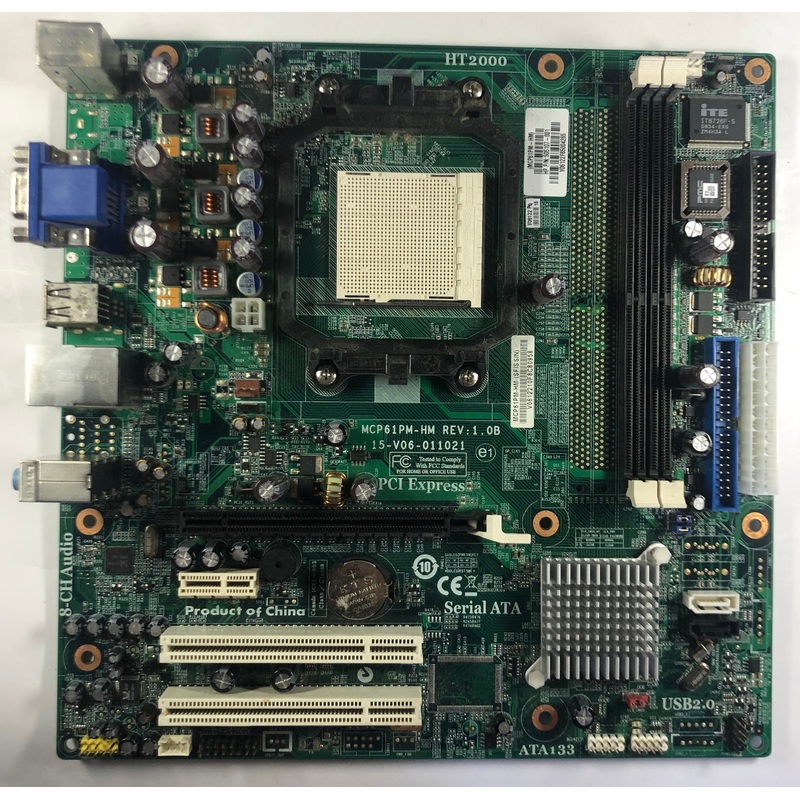 HP Compaq Presario SR5710Y Desktop MCP61PM-HM Motherboard- 505107-001