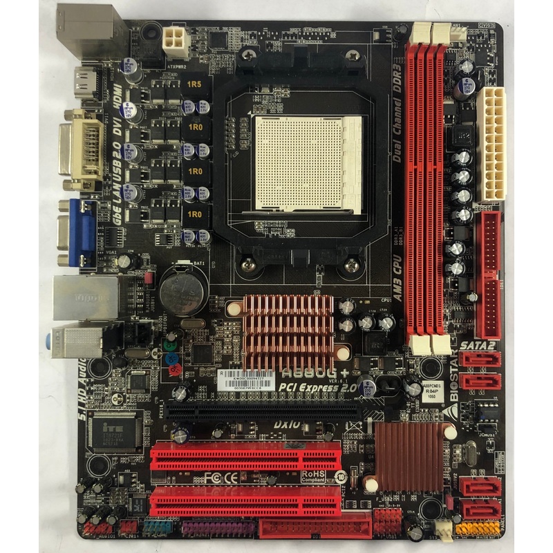 Biostar A880G+ Desktop Micro ATX Motherboard