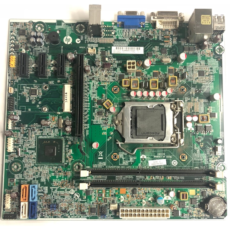 HP Pro 3500 Microtower PC H-Cupertino-H61-uATX Motherboard- 701413-001