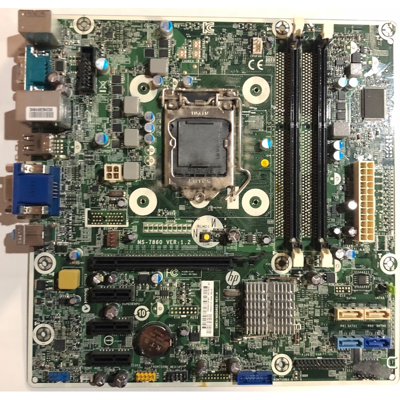 HP ProDesk 400 G1 Microtower MS-7860 Motherboard- 718413-001